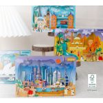 Városkép 3D puzzle, Berlin Avenir