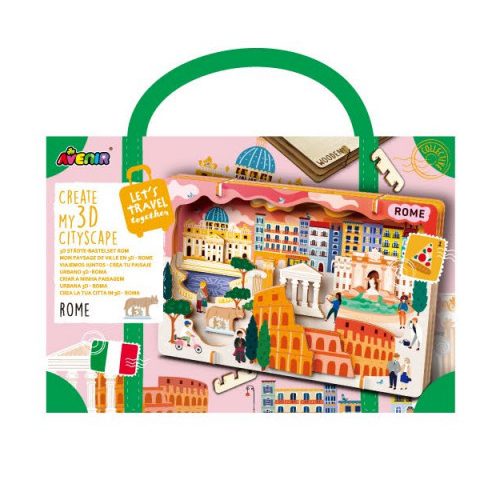 Városkép 3D puzzle, Róma Avenir