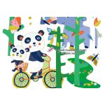 Matrica 20 db-os Panda Avenir