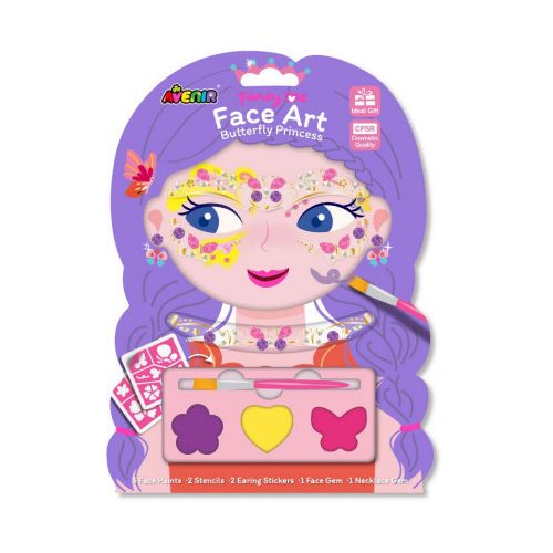 Arcfesték és arcmatrica, Pillangós hercegnő Avenir