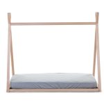 Childhome Tipi ágy - 70x140 cm - Fa - Természetes
