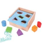 Bigjigs formaválogató doboz