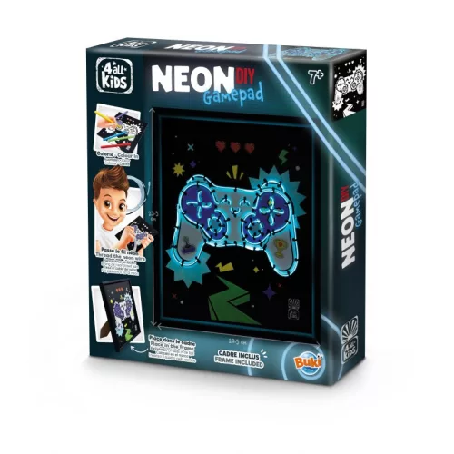 Neon kép készítő szett, Játékkonzol BUKI