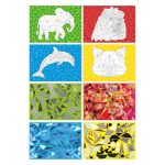 Matricázás számok szerint, Állatok Grafix