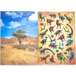 Moxy dinoszauruszos matricázó füzet 180+ matricával Grafix