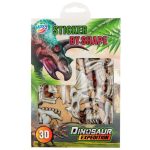 Moxy dinoszaurusz csontváz matricázó készlet, Triceratops Grafix