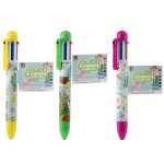 6 színű toll többféle állatos mintával Grafix