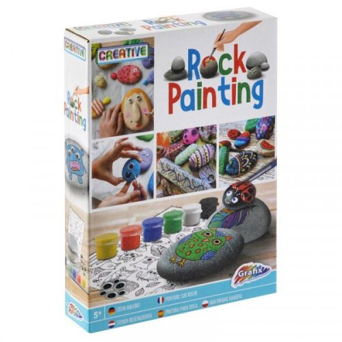 Moxy színes kövek, kavics festő készlet Grafix