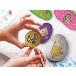 Csillogó unikornisok, kavics festő készlet Grafix