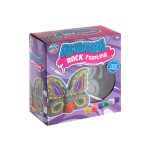 Moxy Kavics figura kifestő készlet festékkel és ecsettel, Pillangó Grafix