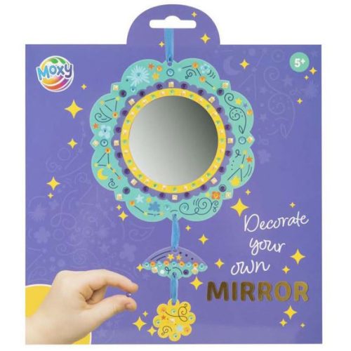 Moxy tükör dekoráló készlet, lila Grafix