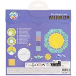 Moxy tükör dekoráló készlet, lila Grafix