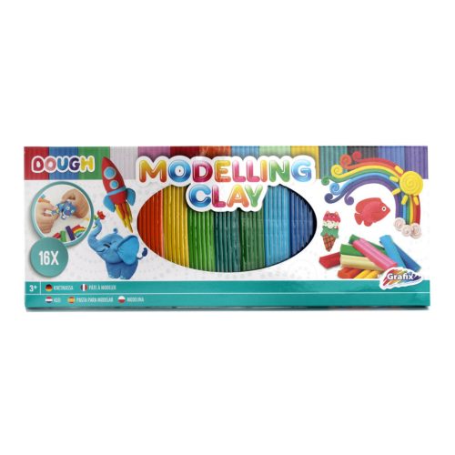 Moxy gyurma készlet 16 színnel Grafix