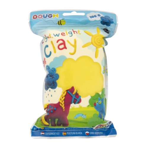 Moxy szuper könnyű levegőre száradó gyurma, sárga Grafix