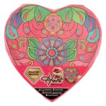 Moxy szív alakú gyémántszemes kép kreatív készlet, Virág Grafix