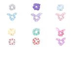 Fodros hajgumi 2 db-os, többféle Grafix