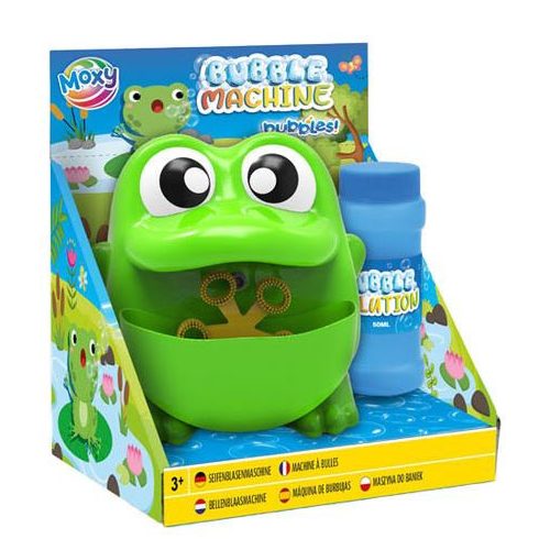 Moxy buborék fújó gép, Béka Grafix