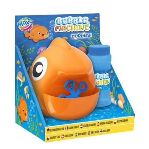 Moxy buborék fújó gép, Halacska Grafix