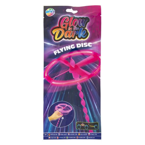  Világító kilőhető repülő propeller, neon rózsaszín Grafix