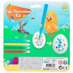 Húsvéti tojás dekoráló készlet 6 db-os Grafix