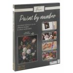 Festés számok szerint - Virágok 40x50 cm CraftArt