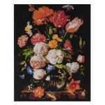 Festés számok szerint - Virágok 40x50 cm CraftArt