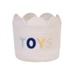 Childhome Kosárvirág - 30x30x30cm - Pamut - Ekru