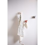 Childhome Fürdőlepedő + arctörlő- 80x80 cm - Leopárd mintás