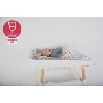 Childhome Fürdőlepedő + arctörlő- 80x80 cm - Leopárd mintás