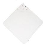 Childhome Fürdőlepedő + arctörlő- 80x80 cm - Szivecskés