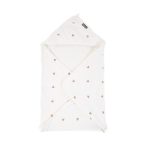 Childhome Fürdőlepedő + arctörlő- 80x80 cm - Szivecskés