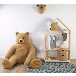 Childhome Teddy Kosárka - 30x30x30 Cm - Barna