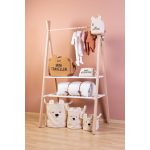 Childhome Teddy Kosárka Szett 3 - Fehér