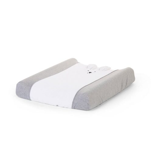 Childhome Pelenkázó Lap Huzat - Nyuszis/Szürke