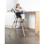 Childhome Evolu 2 Etetőszék Lábhosszabító + Footrest - Fa - Fa/Antracit