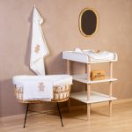 Childhome Nád Ovális Falitükör - 32x35 cm