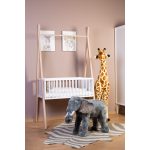 Childhome Olajfestmény - Zebra + Arany - 30x40 Cm-Kifutó termék!