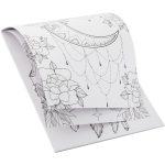 Színező füzet 20 képpel, Bohém hangulat CraftArt