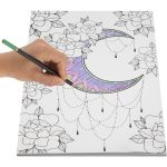 Színező füzet 20 képpel, Bohém hangulat CraftArt