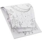 Színező füzet 20 képpel, Bohém hangulat CraftArt