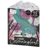 Prémium színező könyv 40 képpel, Halacskás CraftArt