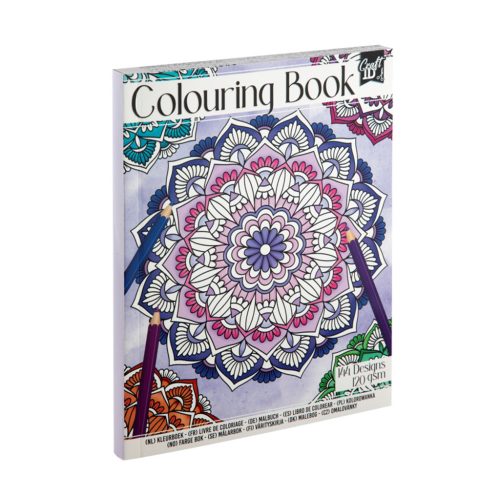 CraftID színező könyv  144 képpel, mandala CraftArt