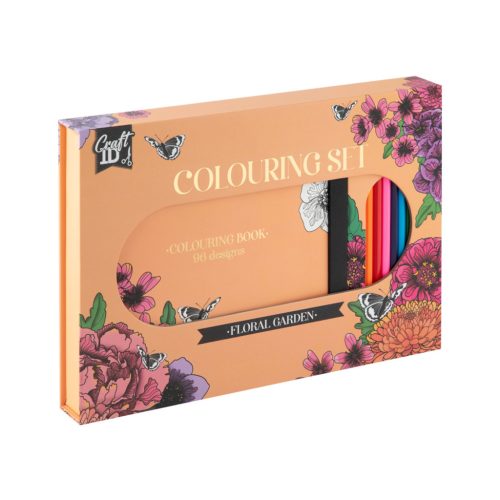 CraftID színező készlet füzettel és ceruzákkal CraftArt