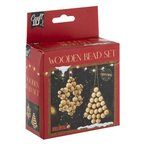 CraftID Karácsonyfadísz készítő kreatív készlet, fenyőfa CraftArt