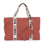 Childhome "Family Bag" Táska - Vászon Terracotta