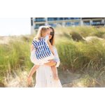 Childhome "My First Bag" Gyermek Hátizsák - fehér/kék csíkos