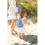 Childhome "My First Bag" Gyermek Hátizsák - fehér/kék csíkos