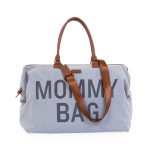 Childhome "Mommy Bag" Táska - Vászon Szürke