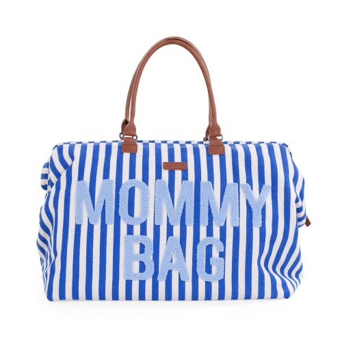Childhome "Mommy Bag" Táska - kék/fehér csíkos