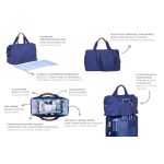 Childhome "Mommy Bag" Táska - Urban Navy